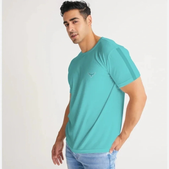 American Eagle Outfitters size large green T-shirt short sleeve crew neck - Picture 1 of 7